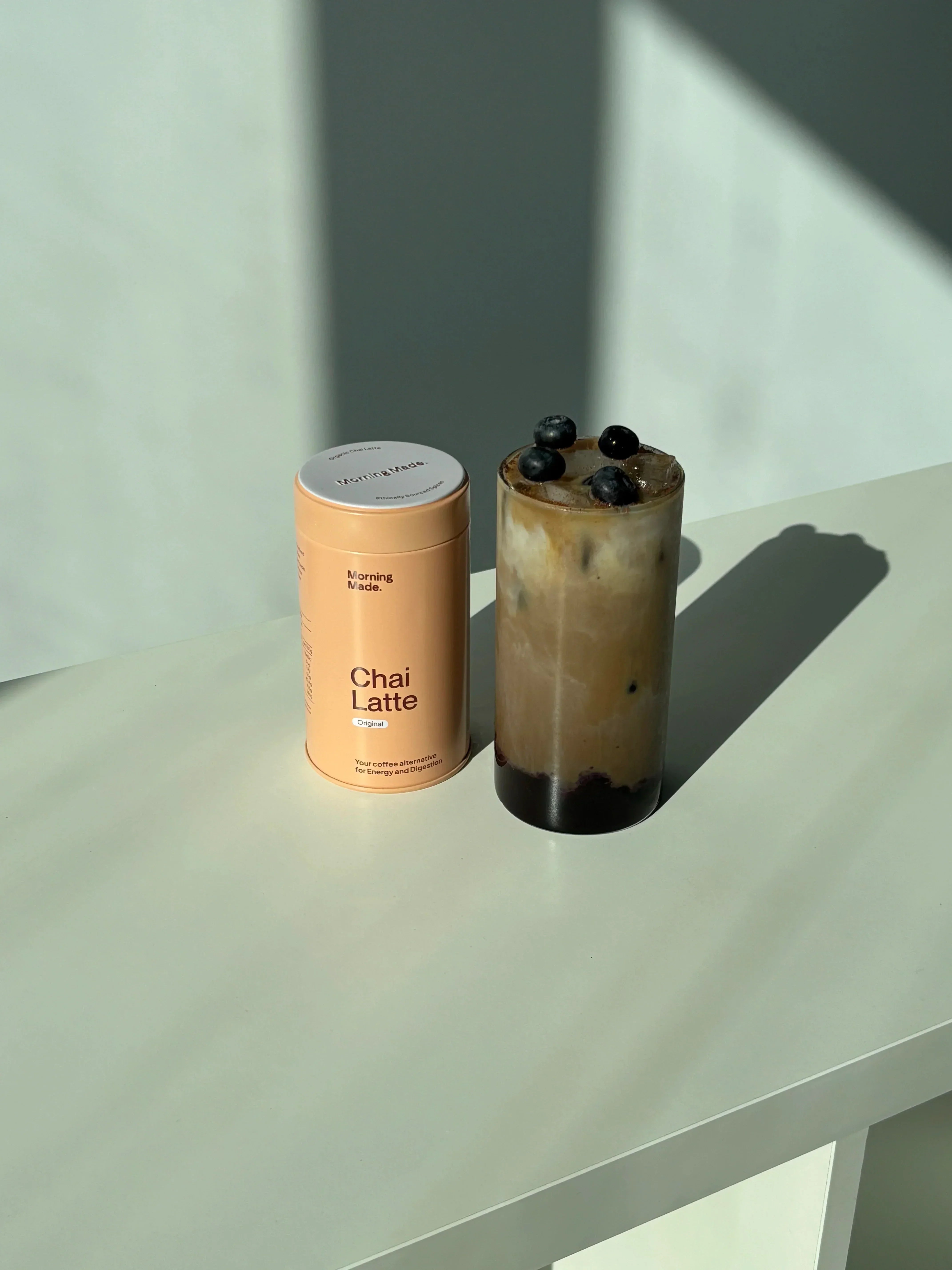 Blueberry Iced Chai
 &ndash; Morning Made - Australia