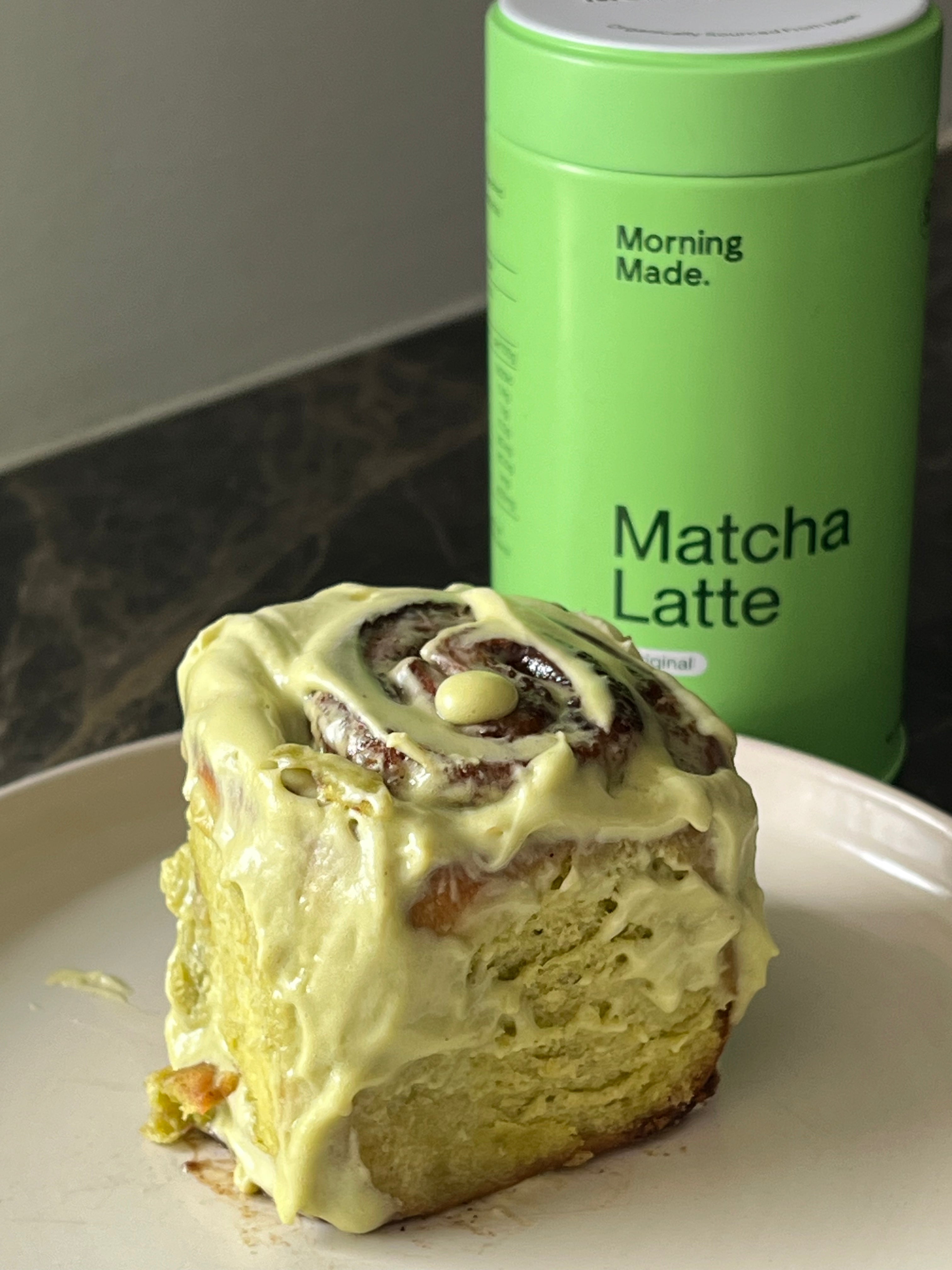 Matcha Cinnamon Scrolls
 &ndash; Morning Made | Australia