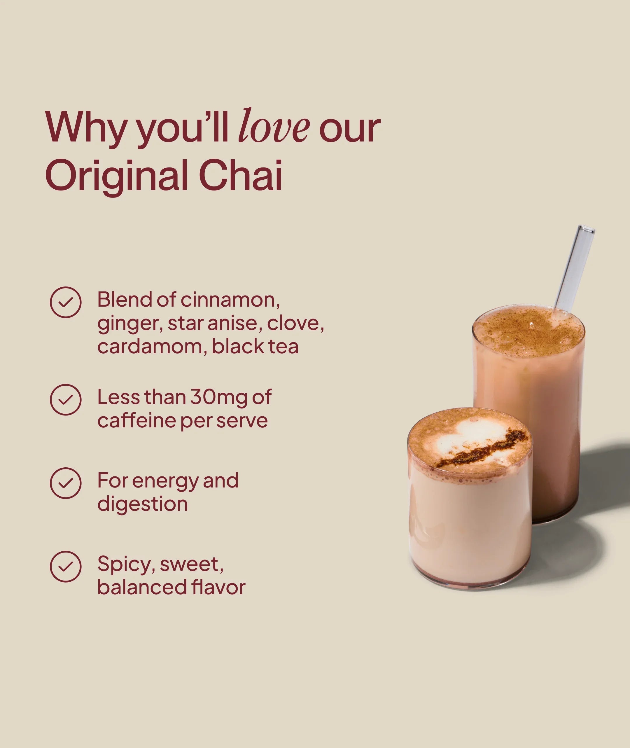 Original Chai Latte 20pk (10 Pack x 2)