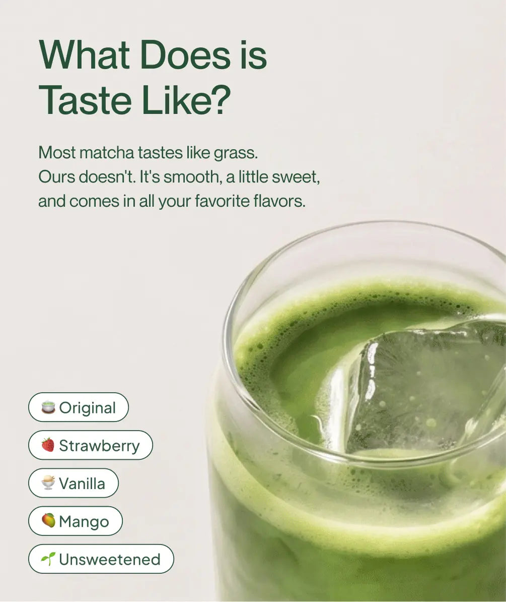 Vanilla Matcha Latte (3 Pack)