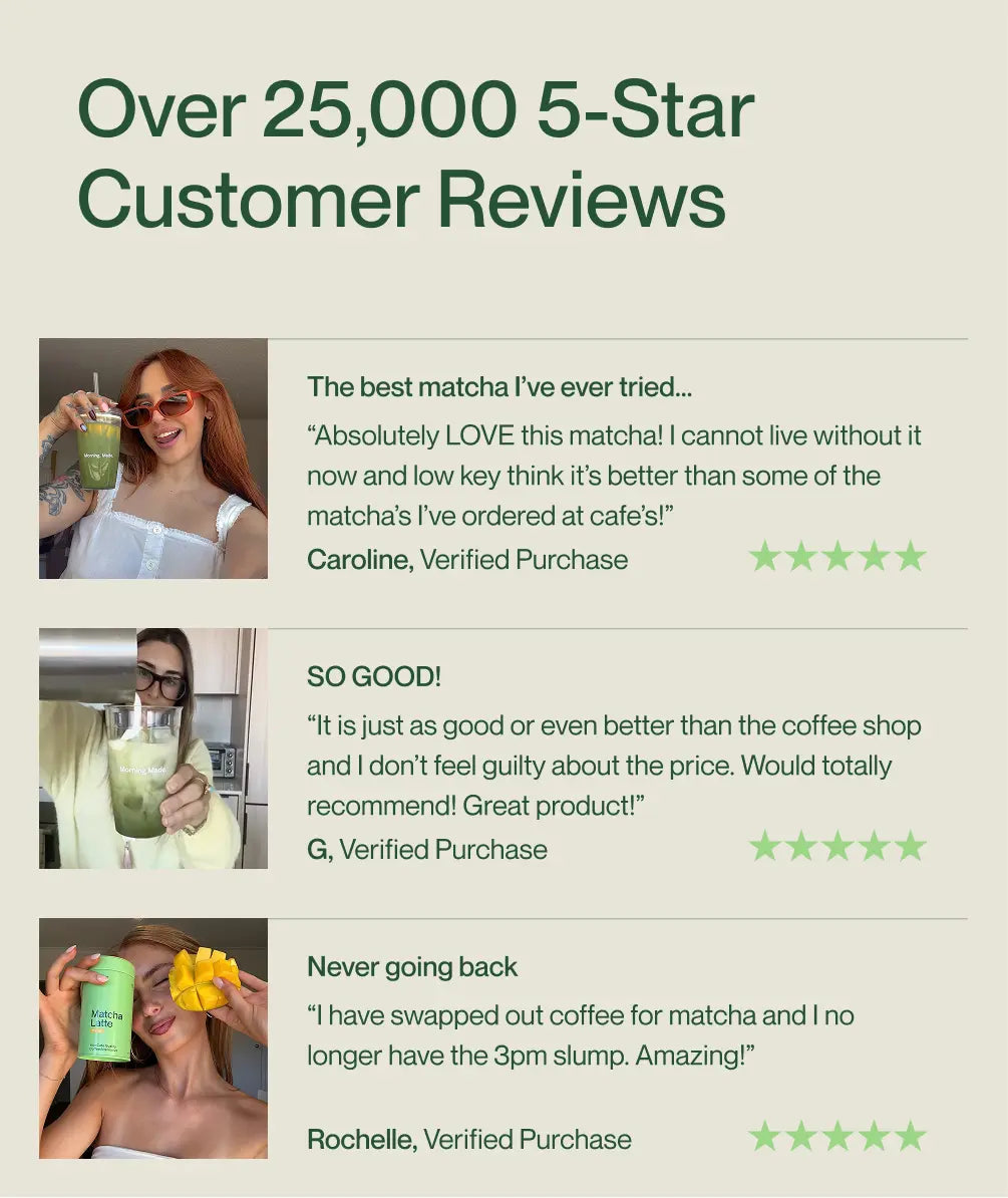 Vanilla Matcha Latte (3 Pack)
