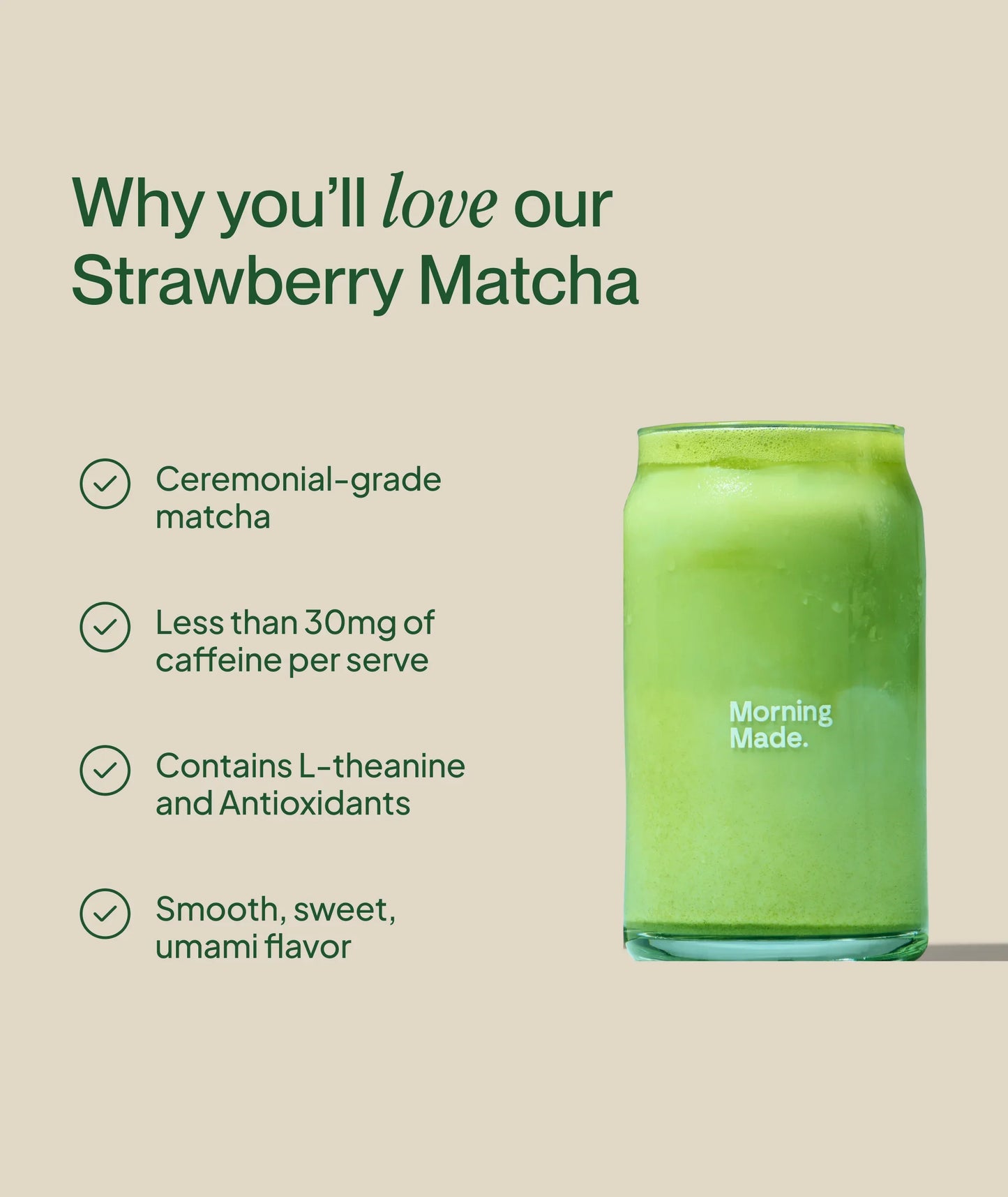 Strawberry Matcha Latte (3 Pack)
